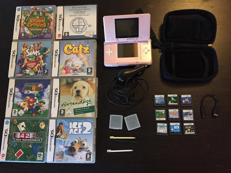Nintendo DS + 9 jeux + Accessoires – Luckyfind