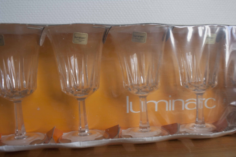 6 Verres à Pied En Cristal Luminarc Regence 2 Luckyfind 6 Verres à Pied En Cristal Luminarc Regence 2