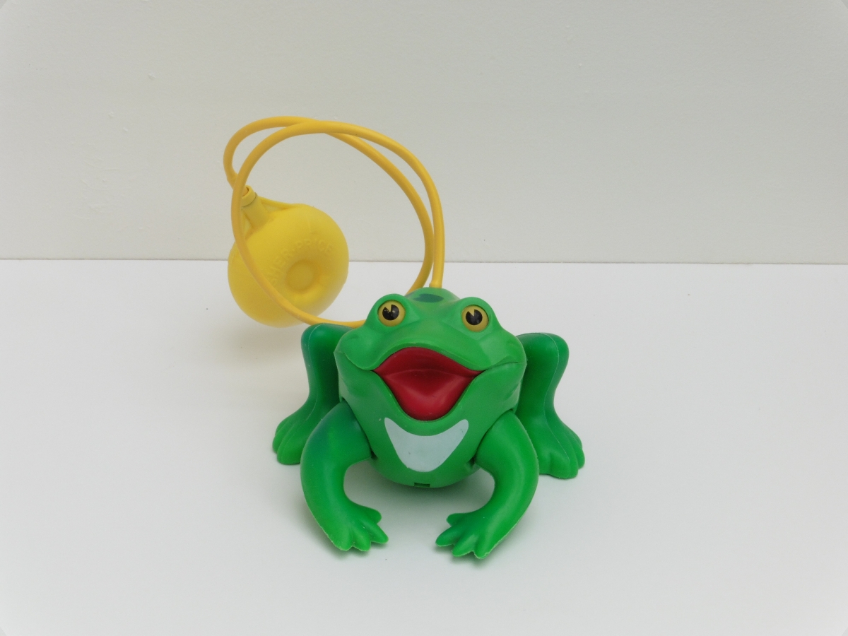 grenouille sauteuse jouet