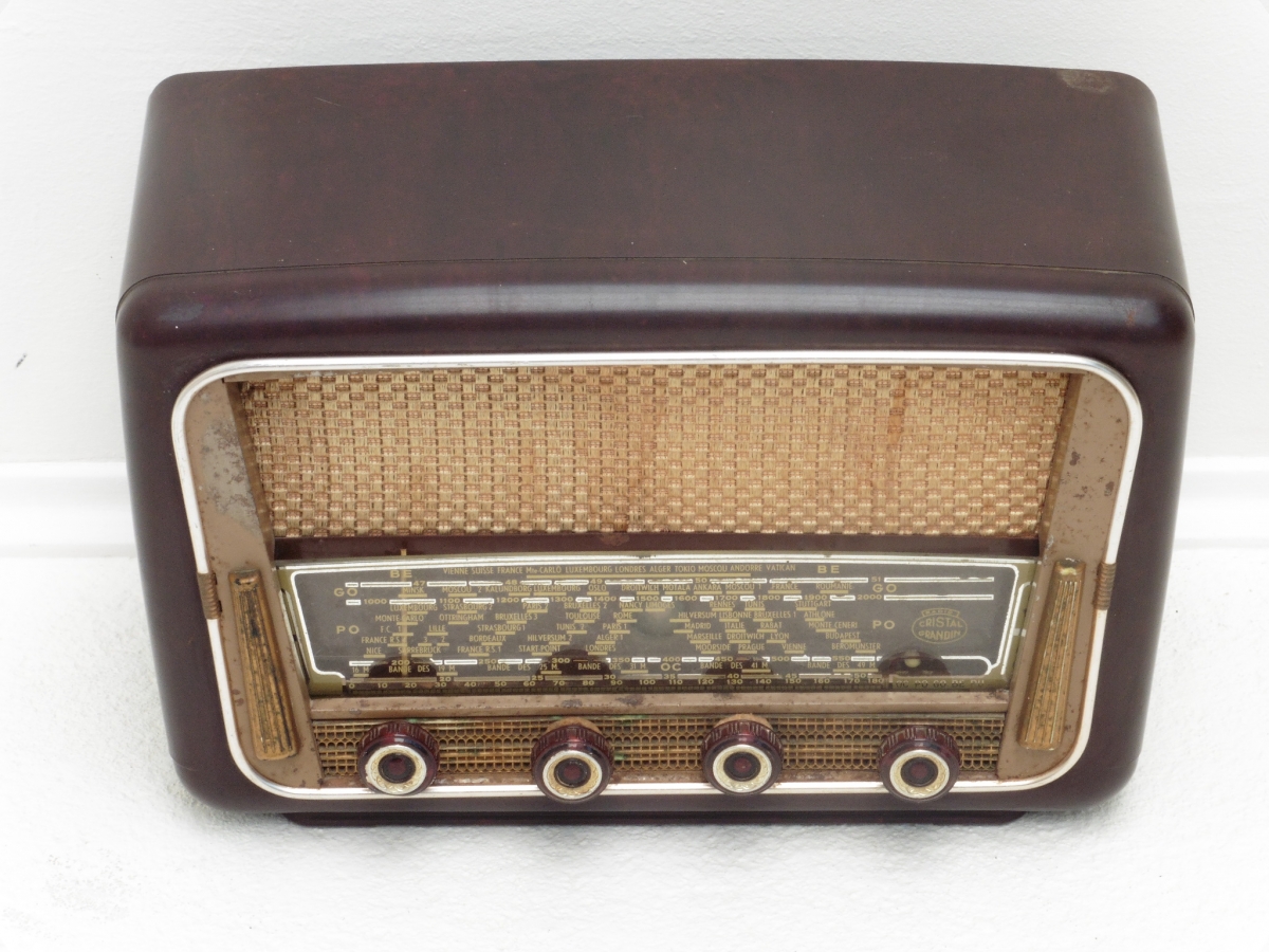 ancien poste de radio vintage – Luckyfind