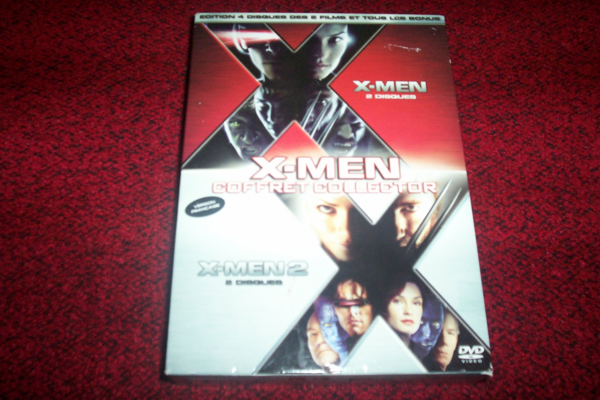 COFFRET 2 DVD COLLECTOR X-MEN 2 films et 9 heures de bonus – Luckyfind