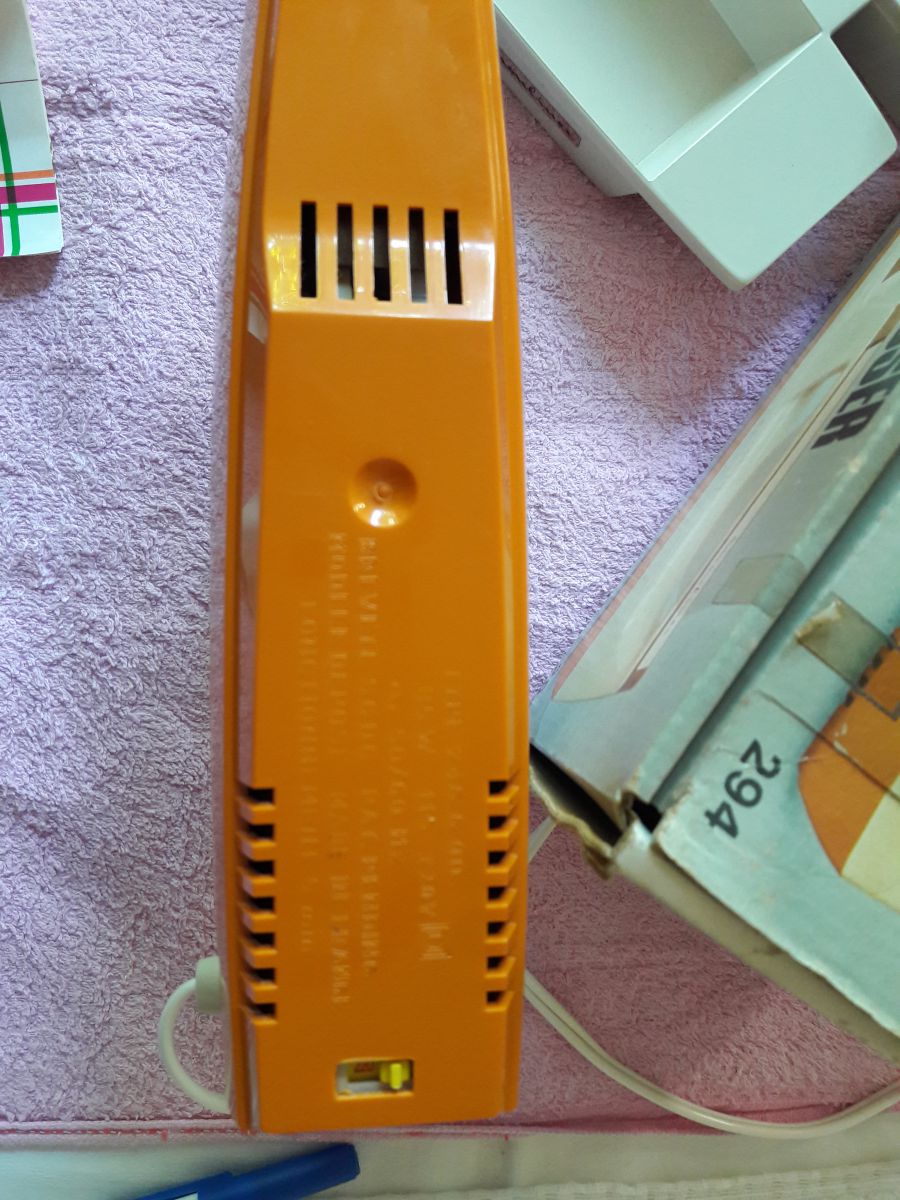 Couteau électrique Moulinex neuf vintage (orange) – Luckyfind