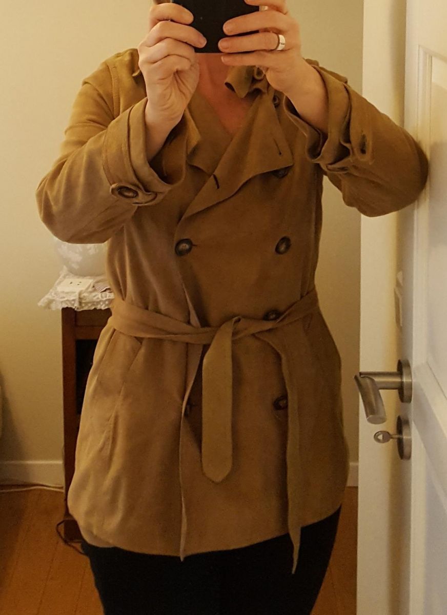 Manteau daim 2025 femme gerard darel