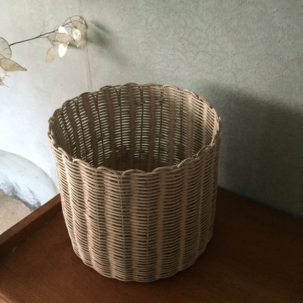 Cache pot en rotin - Luckyfind