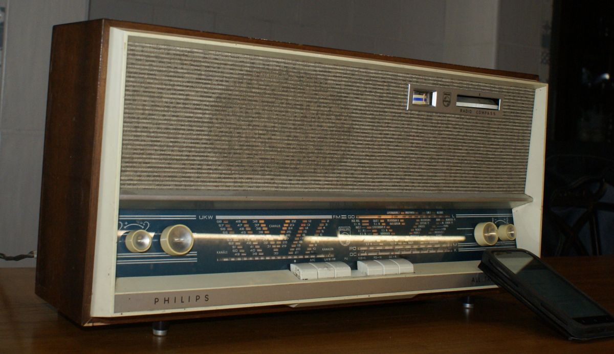 radio vintage modernisée 