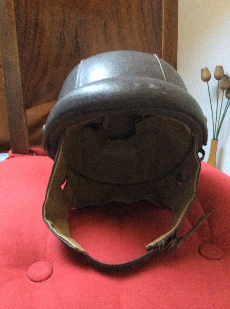 Casque Bol Vintage Cuir 56 Cm Luckyfind