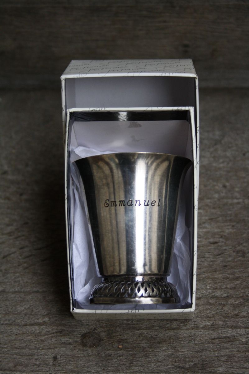 TIMBALE DE NAISSANCE EN ARGENT GRAVEE AU PRENOM Luckyfind