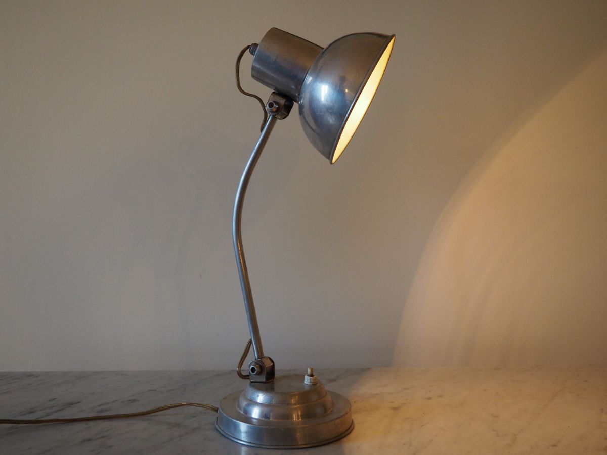 Lampe de Bureau Industrielle & Vintage