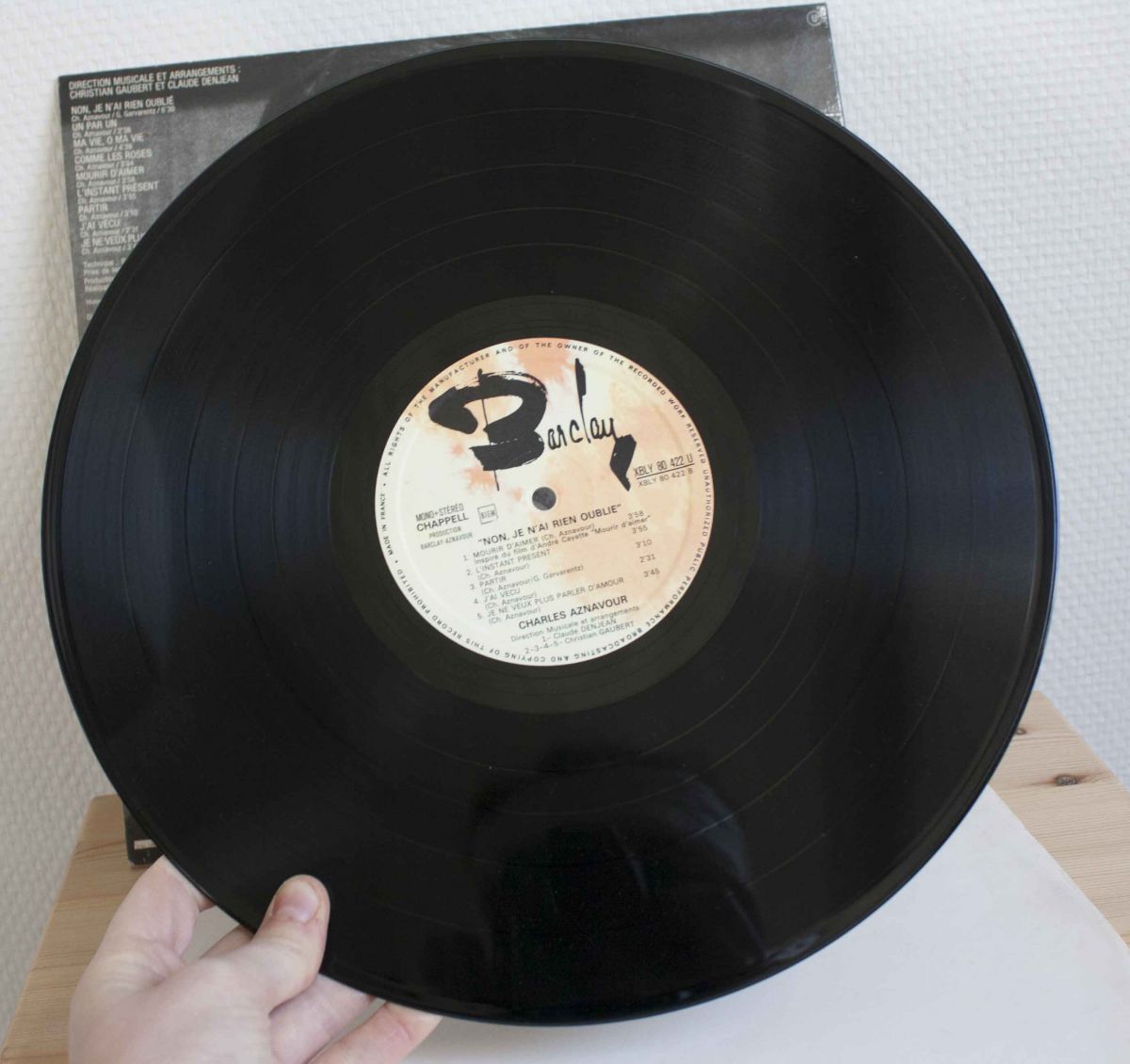 vinyle 33 tours charles aznavour
