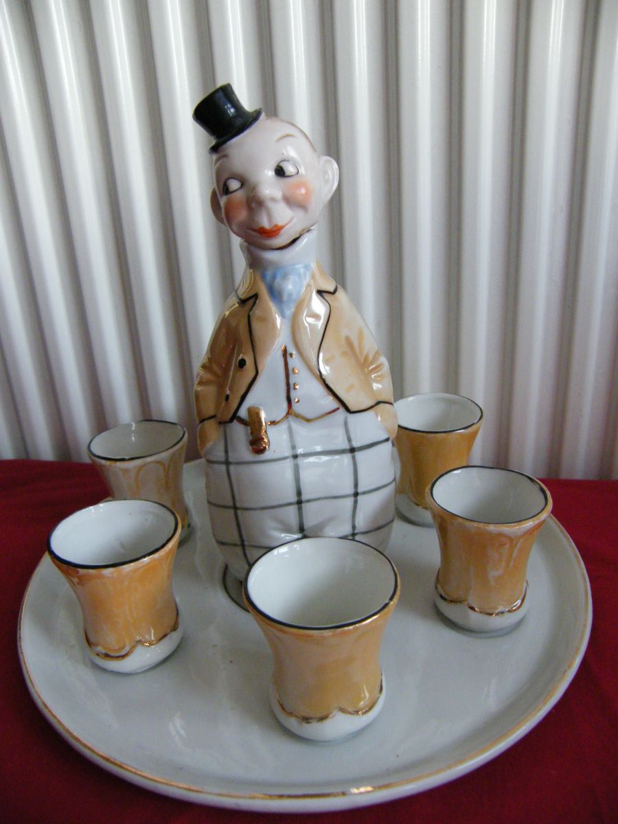 service a liqueur biscuit emaille Luckyfind