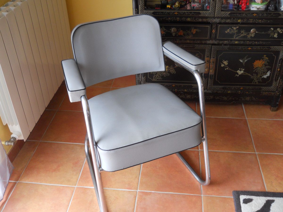 fauteuil industriel vintage –