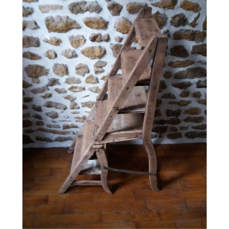Chaise escabeau ancienne – Luckyfind
