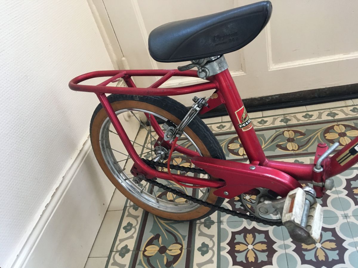 Velo vintage online rouge
