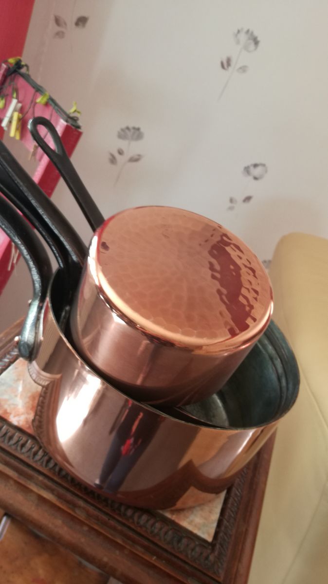 Véritable casserole en cuivre Luckyfind