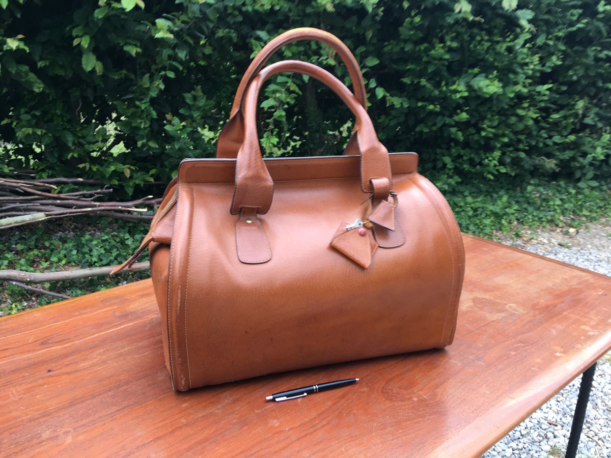 Le Clark, Sac de voyage en cuir au style vintage