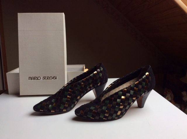 Escarpins tresses Mario serggi