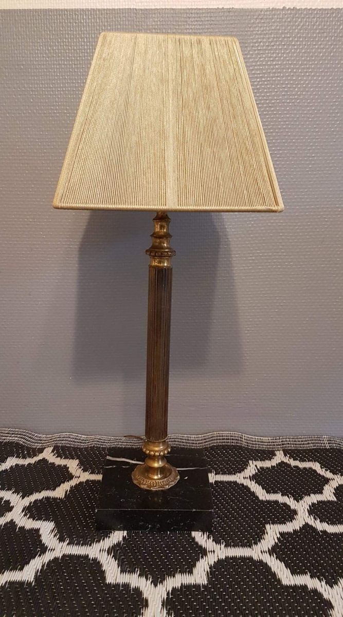 Lampe sur Pied Laiton Vintage