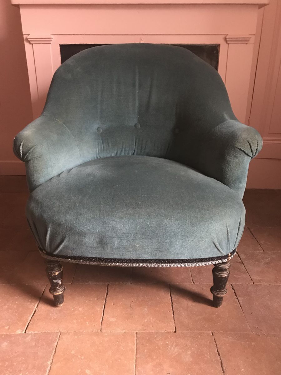 fauteuil crapaud vintage luckyfind fauteuil crapaud vintage luckyfind
