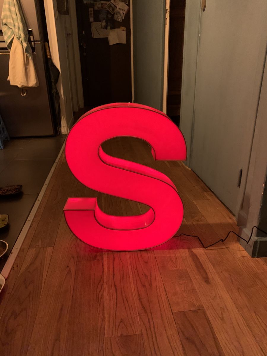 lettre lumineuse 50 cm