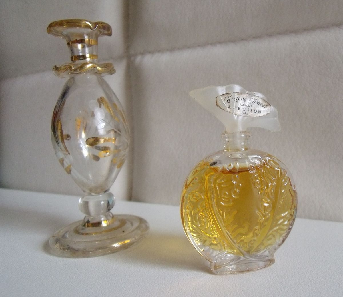 Flacon à Parfum Vide 25 Ml En Verre - Style Oriental Vintage - Rechargeable Pour Huiles Essentielles