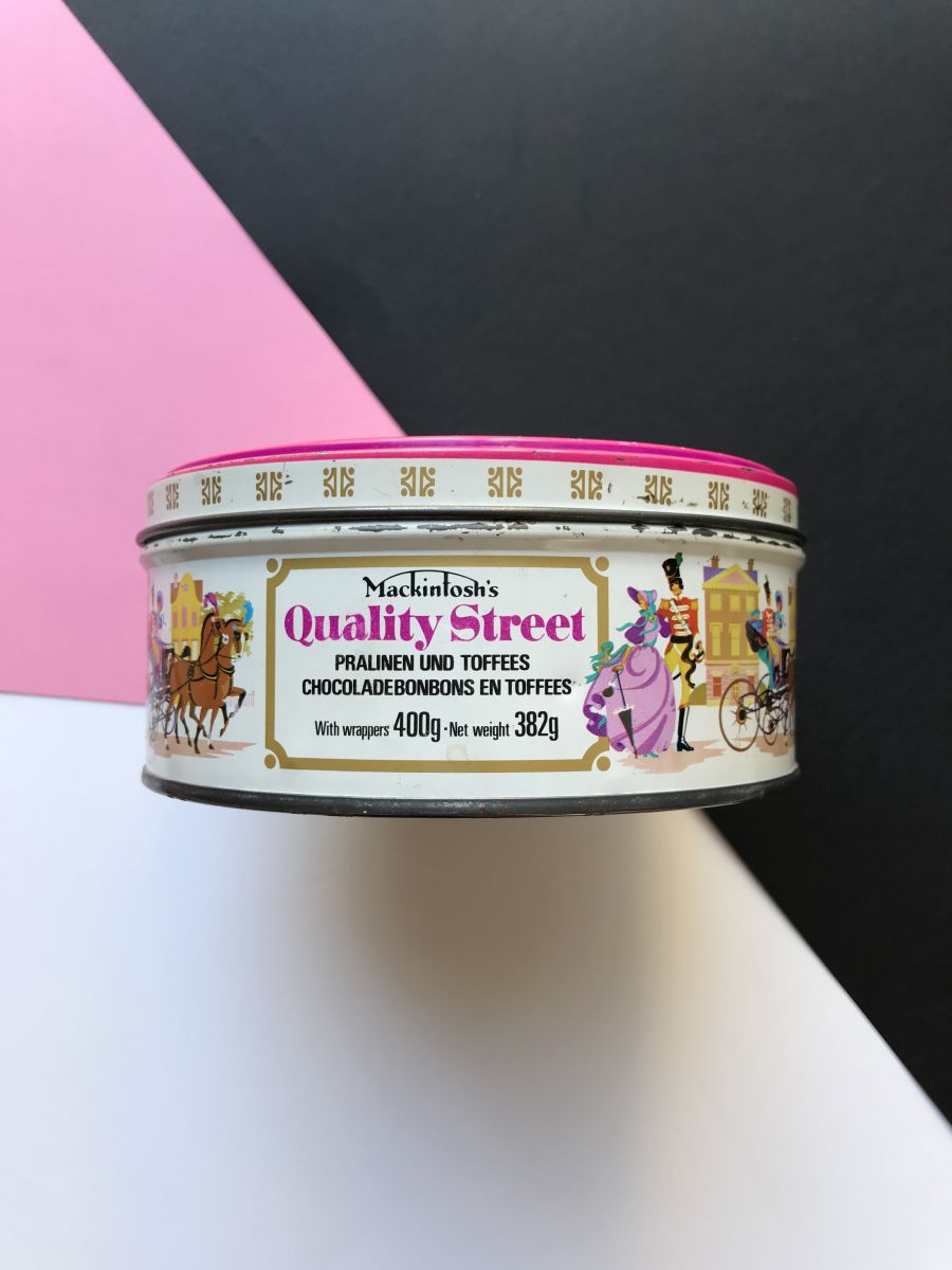 Quality Street Original Metal Box Boîte Métallique 480g 