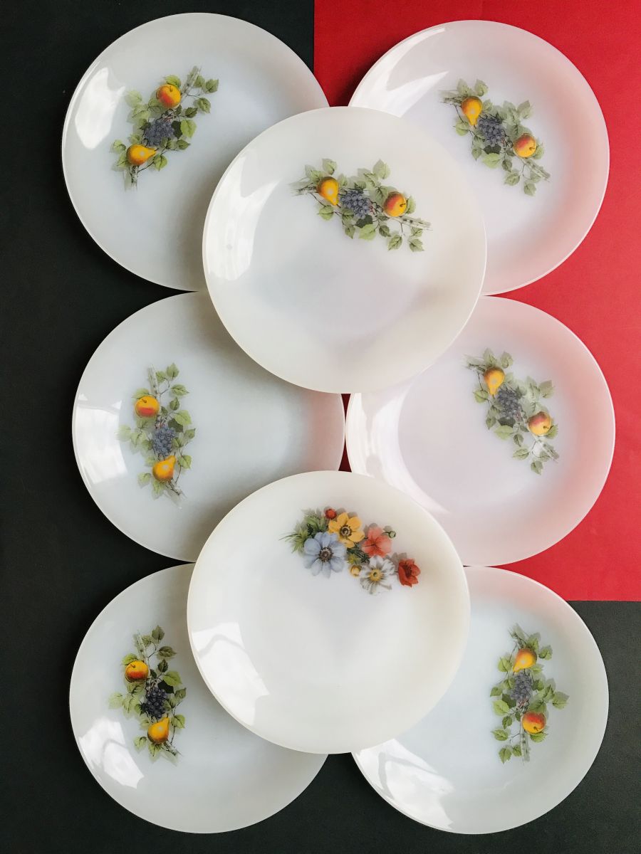 Assiettes à dessert Arcopal collection d'automne – Luckyfind