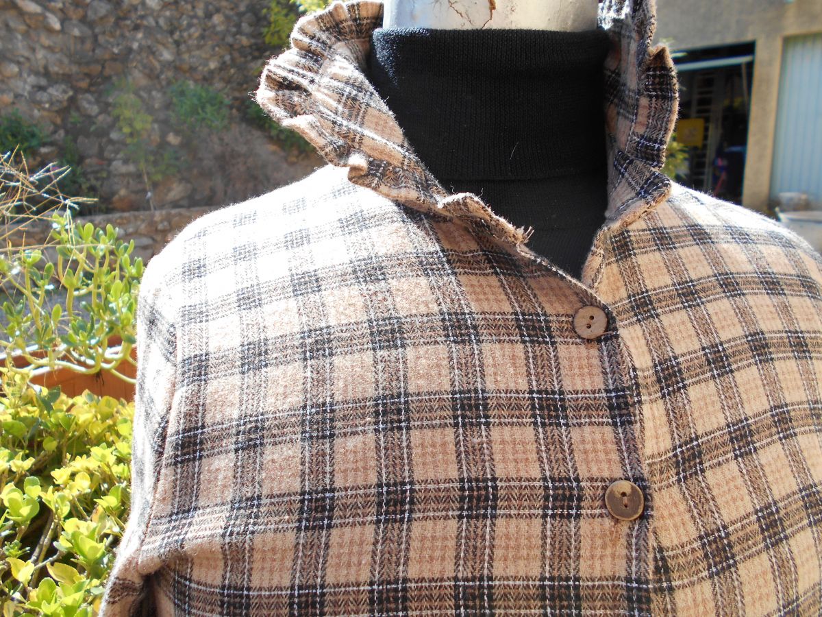 Robe vintage 2025 carreaux
