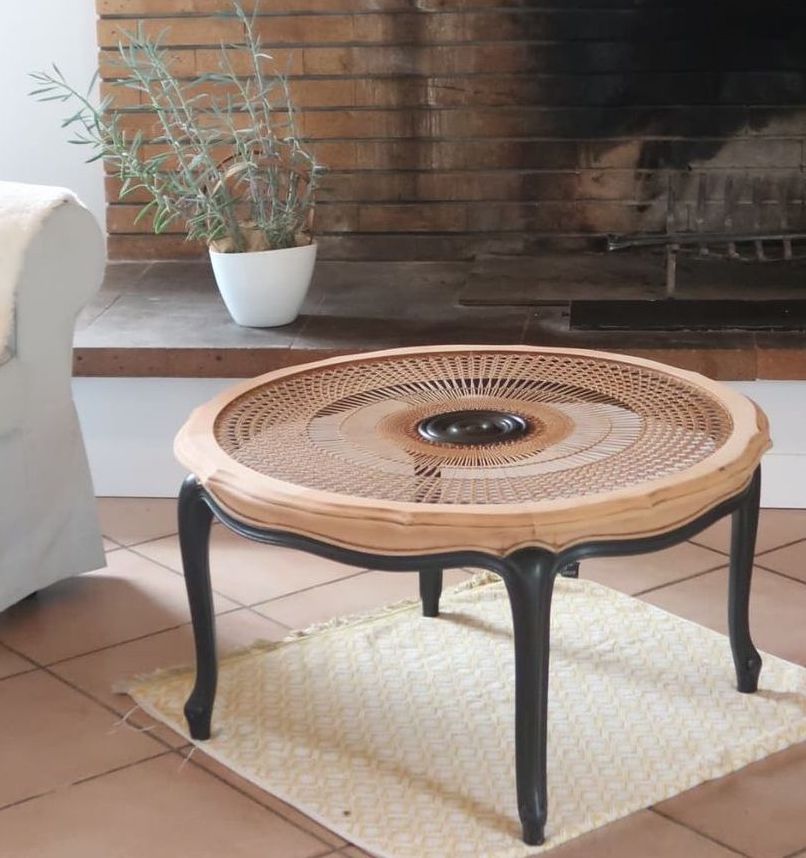 Table basse cannage Luckyfind