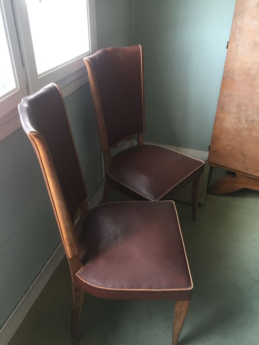 Chaise Annee 50 X 2 Luckyfind
