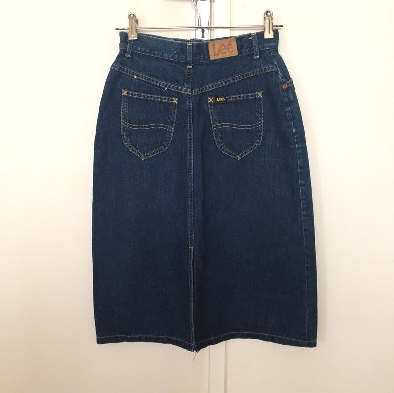 Jupe en jean clearance lee