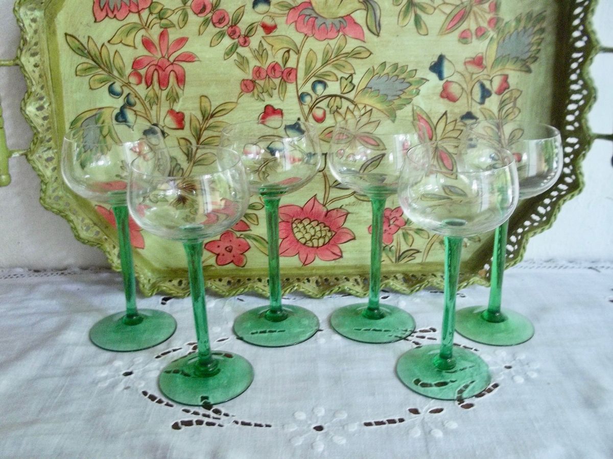 Tous les verres d'Alsace ont-ils les pieds verts ? ~ Vins d'Alsace