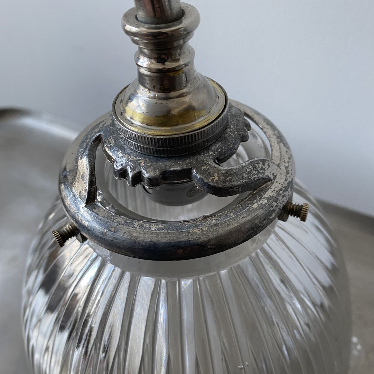 PAIRE D’APPLIQUES « HOLOPHANE » VINTAGE Luckyfind