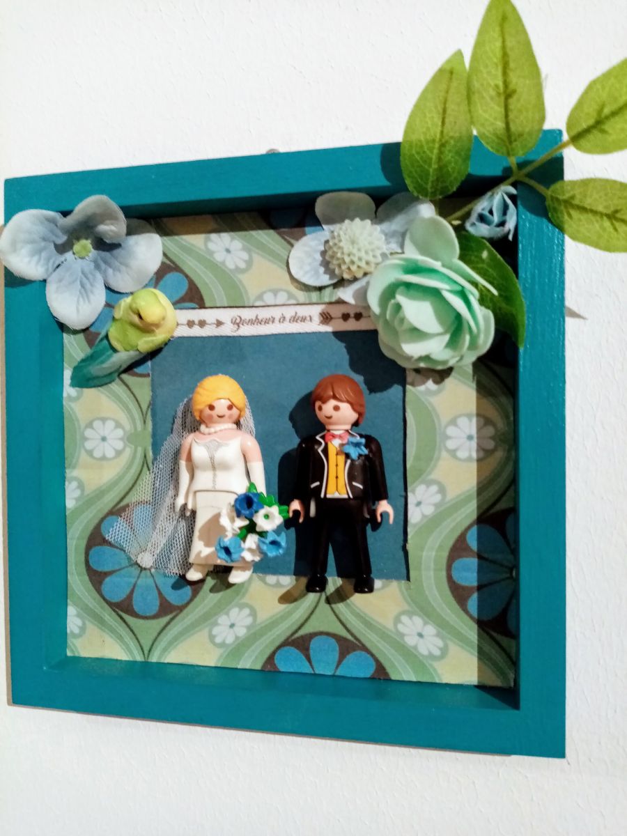 Cadre Playmobil, mariage, noms, date, personnalisable – Luckyfind