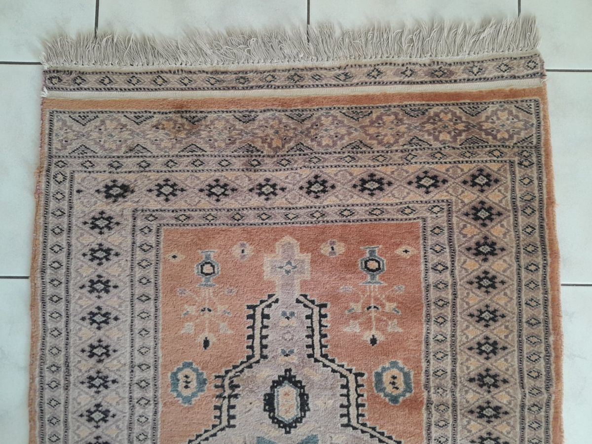 Tapis Karachi fait main 136x80cm Luckyfind