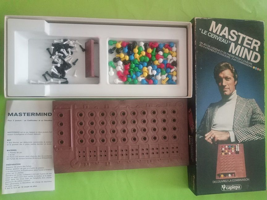 MASTERMIND jeu de société 1976 éditions Capiepa jeu complet – Luckyfind