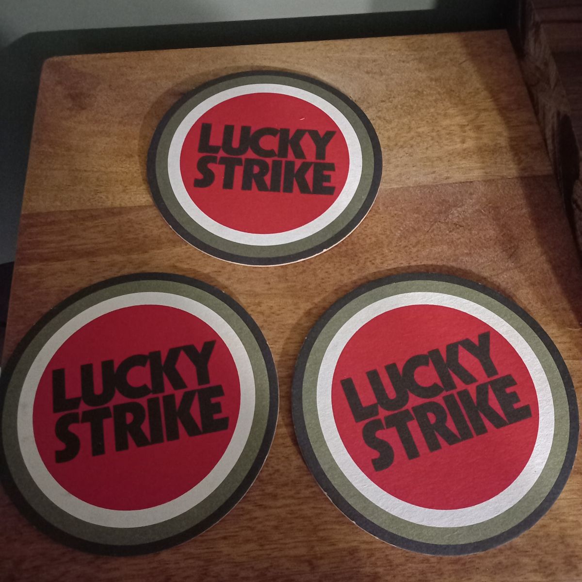 sous bock vintage  LUCKY STRIKE  USA – Luckyfind