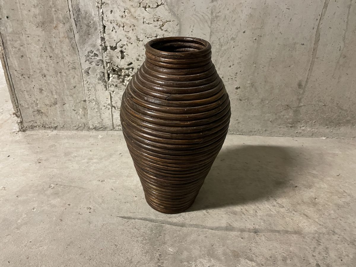 Vase en rotin Luckyfind