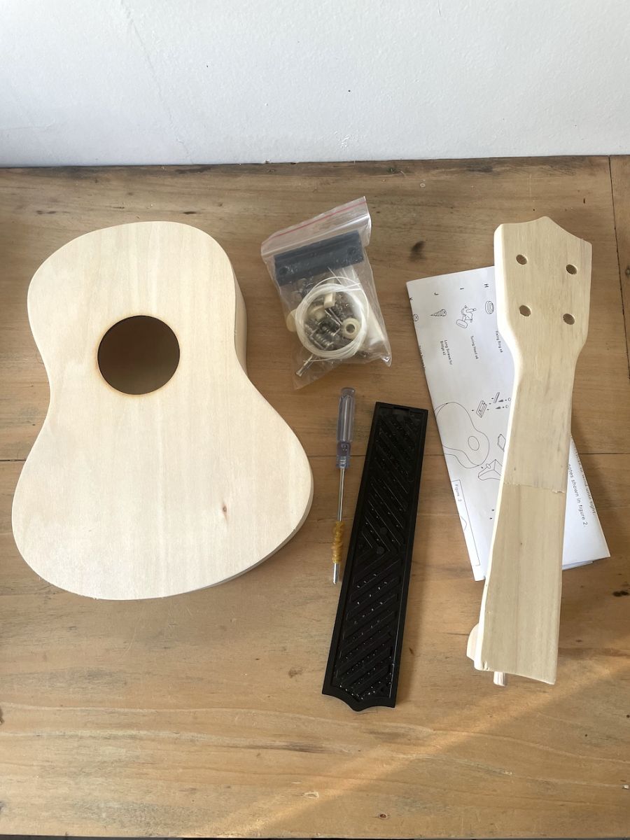 Kit DIY ukulele Kikkerland Luckyfind