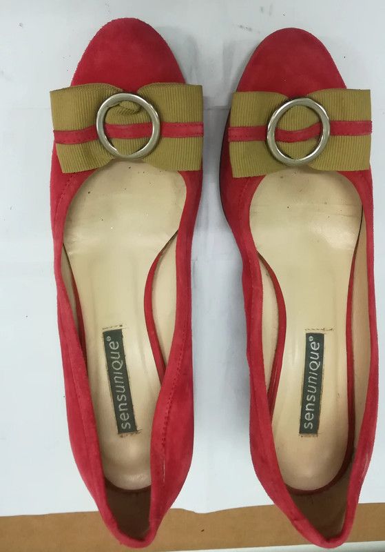 370A Sens unique superbes escarpins framboise cuir 37 5 Luckyfind
