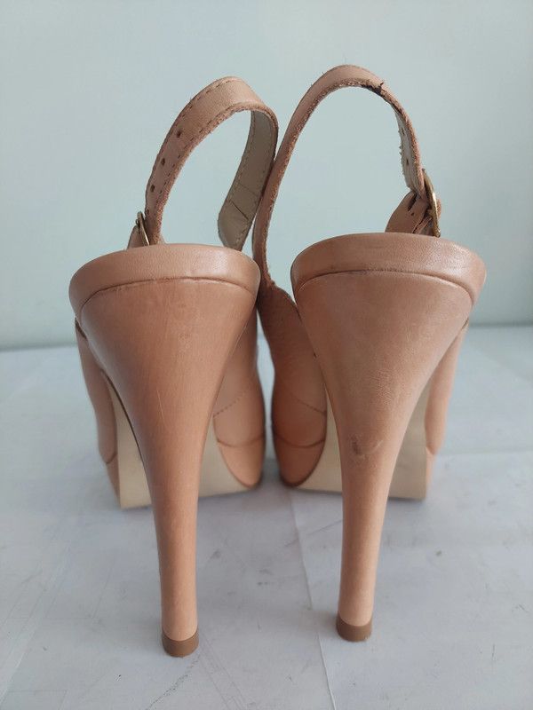 156C SAN Marina sexy sandales saumon cuir 39 Luckyfind