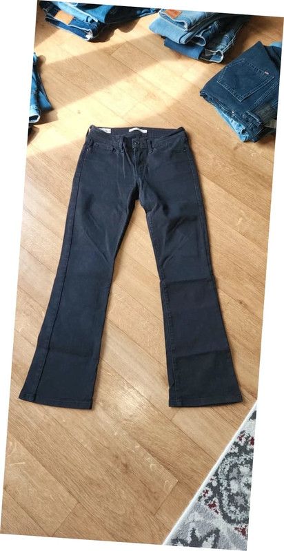 Levi s 715 bootcut noir W27L30 Luckyfind