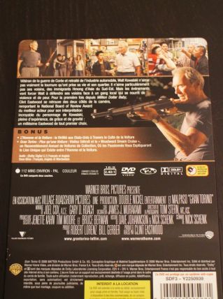 DVD Gran Torino de Clint Eastwood