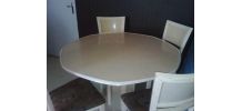 Ensemble table + buffet + miroir