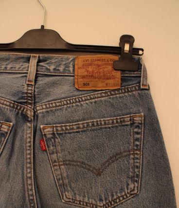 Jean Levi's 501 d'époque brut
