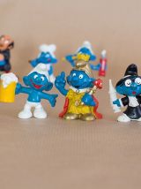 Lot de 10 Schtroumpfs