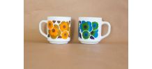 Deux mugs Lotus