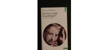 Qu'est-ce que la politique ? Hannah Arendt