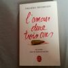 L'amour dur 3 ans