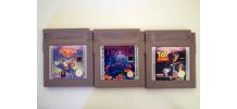 Lot de 3 jeux retro de gameboy 