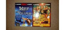 Albums des films Astérix le Viking et Astérix aux jeux olympiques